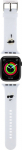 Karl Lagerfeld Karl and Choupette Head NFT Watch Strap for Apple Watch 38/40/41 / white
