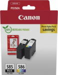 Canon Canon PG-585/CL-586 PVP ink cartridge 2 szt. Original Black, Cyan, Purpurowy, Yellow
