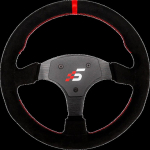 SIMAGIC Round-Shaped Steering Wheel Rim 330mm without HUB, suede, S402