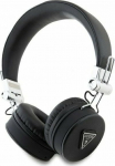 Headphones Guess Guess Bluetooth ENC GUBH70PGTSPSK on-ear headphones black/black Grained Classic Round Shape