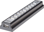 Hub USB 2.0 10-port with power supply