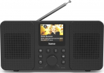 Hama DIR10 czarne - radio | DAB+/Internet Radio/Bluetooth&reg; RX/App