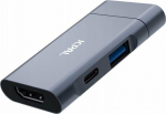 JCPAL USB-C 3-in-1 Travel Hub - hub HDMI/PD/USB-A 3.0 - Guarantee of safety. Simple installments. Free shipping from 170 zł