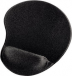 Hama "Ergonomic" Mouse Pad mini - Mauspad - Schwarz