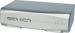 LINDY KVM Switch Pro 2 Port DisplayPort 1.2 USB 2.0 & Audio