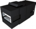 Bachmann Keystone module - USB3 (A/A), (Front: USB socket A /