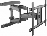 StarTech.com TV wall mount for up till 70-tums monitors with VESA mounts - Low profile, full-motion flat-panel TV wall mount (general purpose) - Strong and adjustable articulated arm that can be tilted/twisted - Mounting kit (wall mount, wrench, 2 ve ...