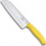 Victorinox Swiss Classic Santoku Knife 17cm yellow