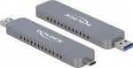 DeLOCK External Storage Package USB 3.2 (Gen 2) USB-C M.2 NVMe Card