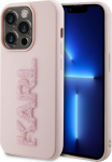Karl Lagerfeld KLHCP15L3DMBKCP Back Case for Apple iPhone 15 Pro