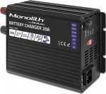 Qoltec Monolith intelligent battery charger LiFePO4 AGM GEL SLA | 20A | 12V