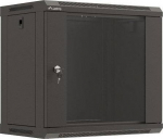 Lanberg WF03-5309-10B rack cabinet 9U Wall mounted rack Black