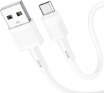 Kabel USB Hoco USB-A - USB-C 1 m White