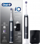 Oral-B iO White Clean Electric toothbrush, Black/White | Oral-B
