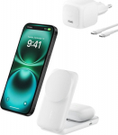 Belkin UltraCharge 25W Qi2 magn. 2-in-1 Lad.klappb.ws. WIZ038kqWH