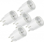Shelly Plug S Gen3 White, bundle of 5pcs - smart socket with consumption measurement (WiFi, Bluetooth, Matter)