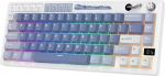 ROYAL KLUDGE RK M65 Ocean Blue Gaming Keyboard Cream switch