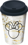 Stor: Disney: Minnie Mouse Small Plastic Double-Walled Coffee Tumbler (390ml) (01048)