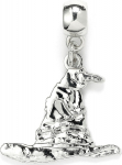 The Carat Shop Ltd Carat Shop Harry Potter - Sorting Hat Slider Charm Silver (HP0006)
