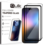Quik Accessories Full Cover Tempered Glass for Apple iPhone 17 Pro Max