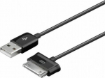 Cable USB Techly USB-A - Samsung 30-pin 1.2 m Czarny (305113)
