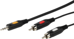 Vivanco kaabel 3.5mm - 2xRCA 2.5m