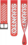 Suunto Athletic 5 - silicone bracelet 22 mm, Lava Red