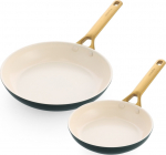GreenPan Padova Reserve 2 pcs Frypan Set 20+26cm Green