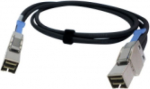 QNAP CAB-SAS10M-8644 - Extern SAS-kabel - SAS 12Gbit/s - 36 pin 4x Mini SAS HD (SFF-8644) (hane) till 36 pin 4x Mini SAS HD (SFF-8644) (hane) - 1 m - svart - for QNAP QXP-1620S-B3616W