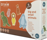 Trixie Puzzle Box Big and Small Animals 24m+