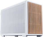 Lian Li DAN Cases B4 Wood Edition PC Case, Micro-ATX - Beech, White