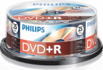 1x25 Philips DVD+R 4.7GB 16x SP