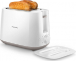 Philips Daily Collection Toaster HD2582/00 8 settings Integrated bun warming rack Compact design Dust cover