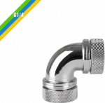 Thermaltake elbow fitting G1/4 Chrome (CL-W099-CA00SL-A)