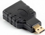 Adapter AV Lanberg HDMI Micro - HDMI czarny (AD-0015-BK)