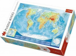 Trefl Puzzle 4000 el. Great physical map of the world 45007
