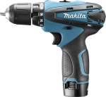 Makita DF330DWE Bore-/screw machine 2 batteries included Keyless borepatron