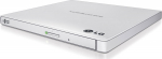 H.L Data Storage | Ultra Slim Portable DVD-Writer | GP57EW40 | Interface USB 2.0 | DVD&plusmn;R/RW | CD read speed 24 x | CD write speed 24 x | White | Desktop/Notebook
