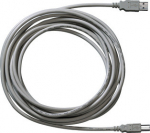 GIRA 090300 - 3 m - USB A - USB B - USB 2.0 - Male/Male - Grau