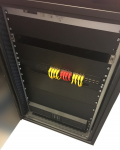 EFB Elektronik EFB-Elektronik OFFICE - Schrank Netzwerkschrank - Jet Black, RAL 9005 - 18U - 48.3 cm (19")
