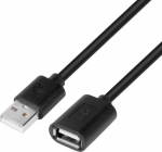 TB Kabel USB AM-AF 1.8 m extender black