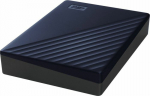 Western Digital WD My Passport for Mac WDBA2F0040BBL - Hard disk - encrypted - 4 TB - extern (portable) - USB 3.2 Gen 1 - 256 bit AES - midnight