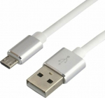 Cable USB EverActive USB-A - microUSB 1 m White (CBS-1MW)