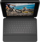 Log Logitech Rugged Folio - Keyboard and foil case - Apple Smart connector - all over the north - for Apple 10.2-inch iPad (7:e generation, 8:e generation, 9:e generation)