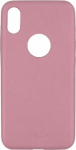 Tellur Cover Slim Synthetic Leather for iPhone X/XS pink