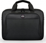 PORT DESIGNS | 105064 | HANOI II CLAMSHELL | Fits up to size 15.6 " | Messenger - Briefcase | Black | Shoulder strap