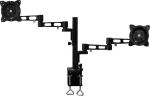 Logilink Double handle on monitor 13-26 cali, aluminum