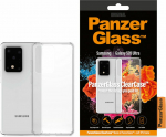 Kaitse&uuml;mbris ClearCase, Samsung Galaxy S20 Ultra, klaasist tagak&uuml;ljega, l&auml;bipaistev, PanzerGlass
