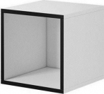 Cama MEBLE Cama open cabinet ROCO RO6 37/37/39 white/black