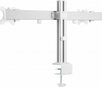InLine InLine&reg; Aluminium monitor desk mount for 2 monitors up to 32'', 8kg
